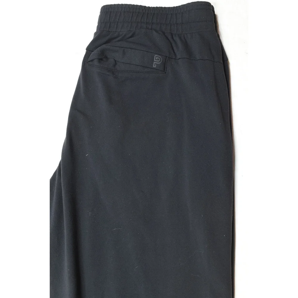 Public Rec All Day Every Day Pants Mens 36x32 Black Stretch Straight Leg